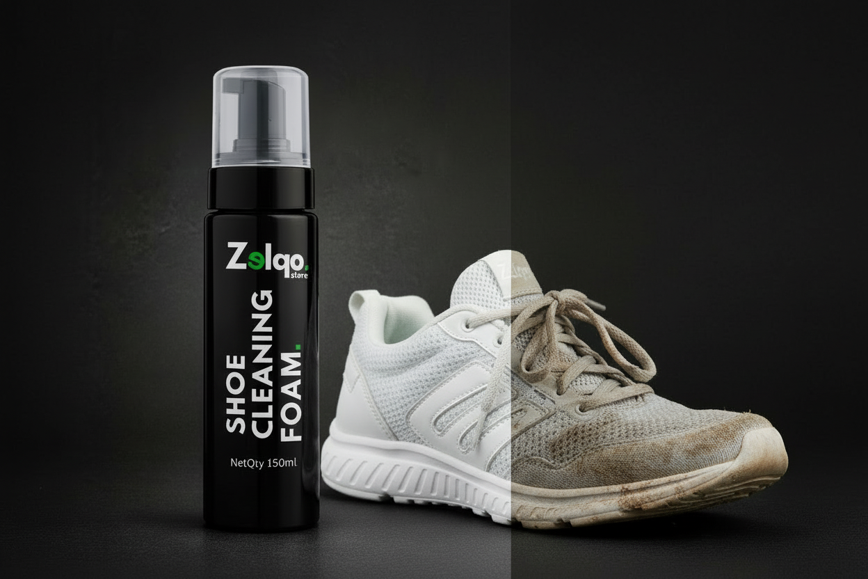 Shoe cleaning foam