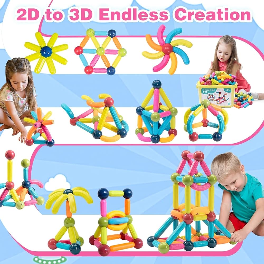 Magnetic building blocks