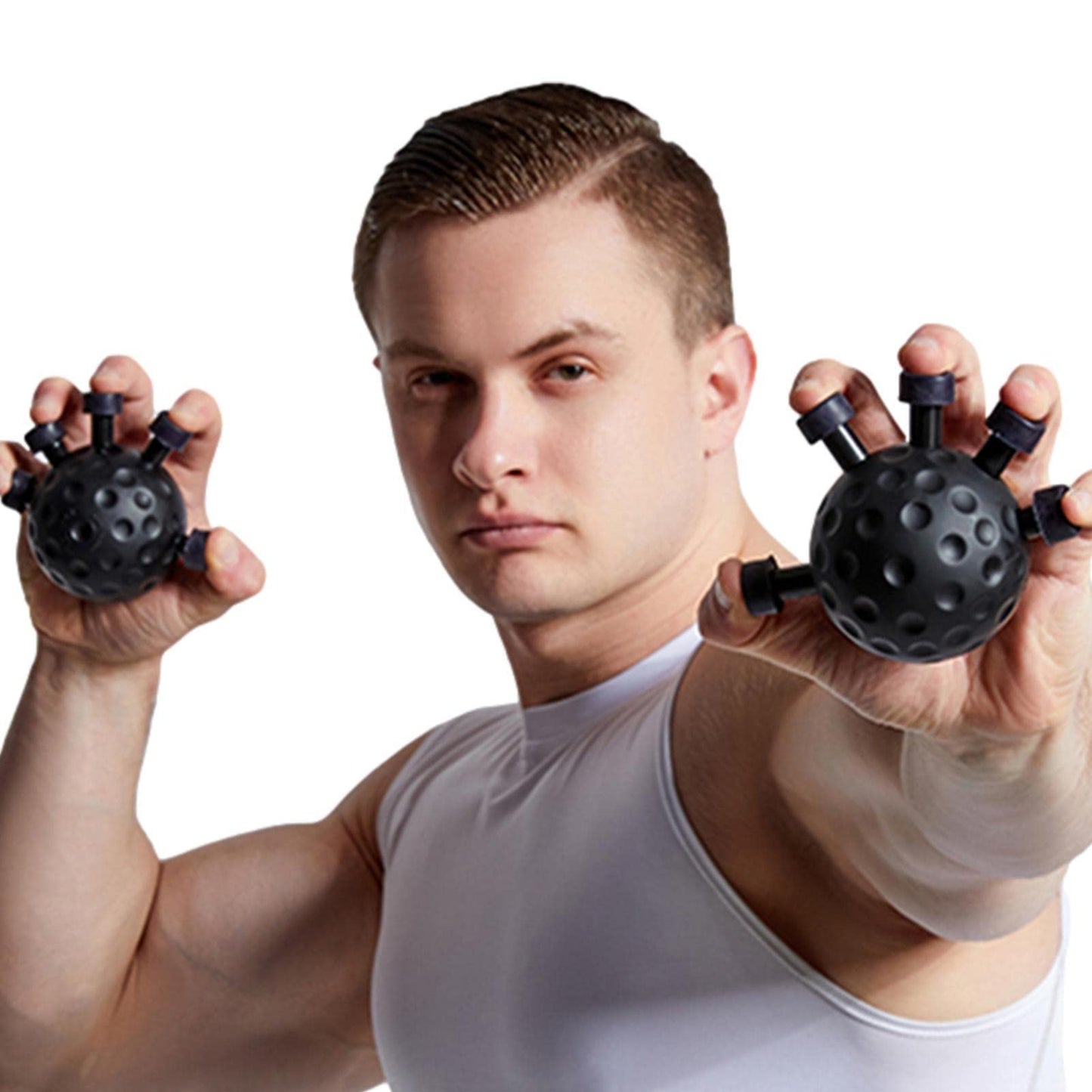 Hand exerciser grip ball