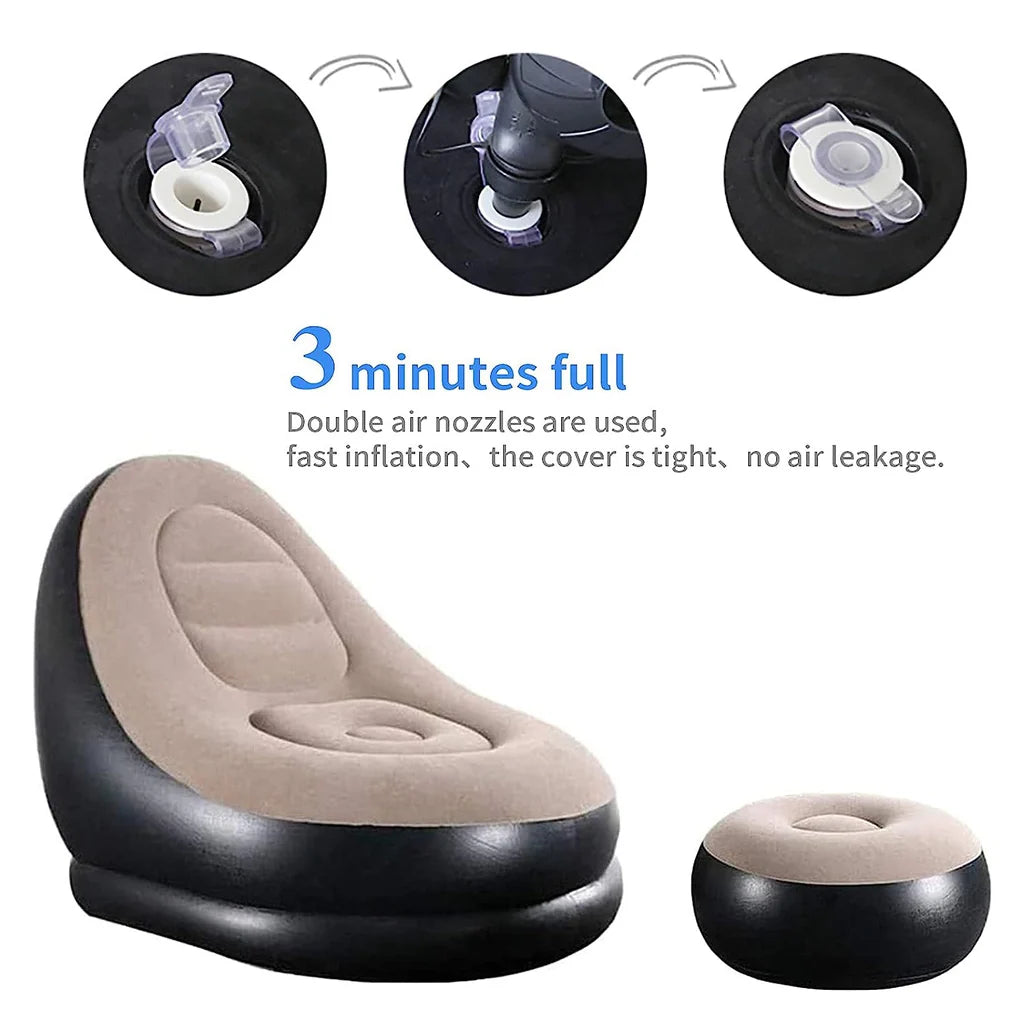 Inflatable Sofa with Air Pump